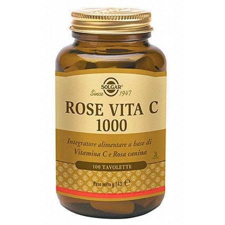 Solgar rose vita c 1000 -100 tabletta