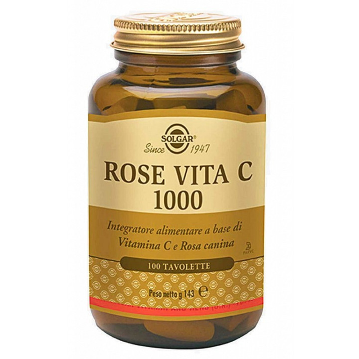 Solgar ROSE VITA C 1000 -100 comprimidos