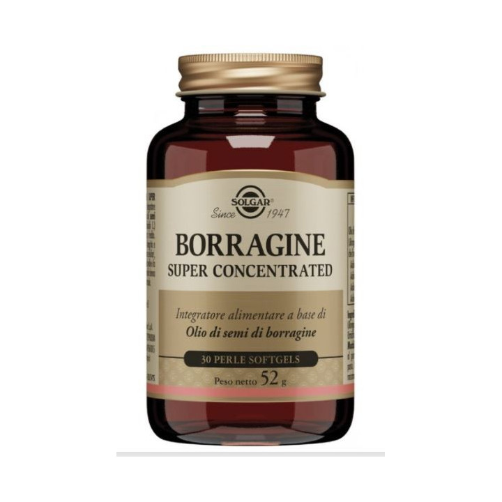 Solgar Borage super geconcentreerde 30 softgels parels