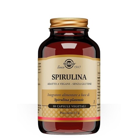 Solgar spirulina 80 tabúľ
