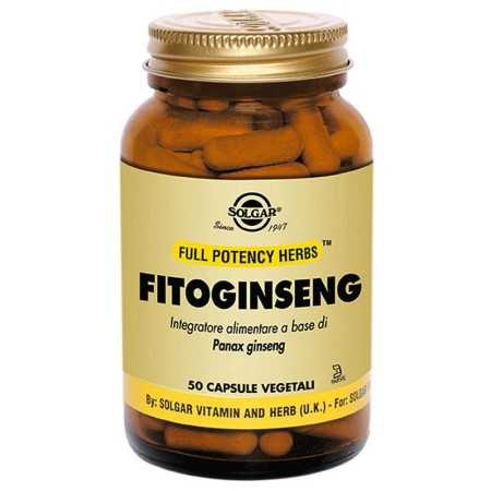 Solgar Fitoginseng 50 vegetariska kapslar