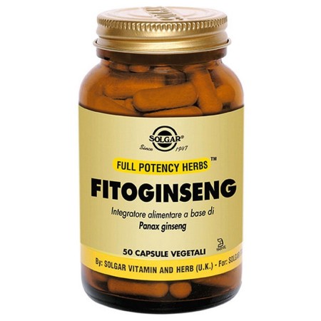 Solgar fitoginseng 50 capsule vegetariene
