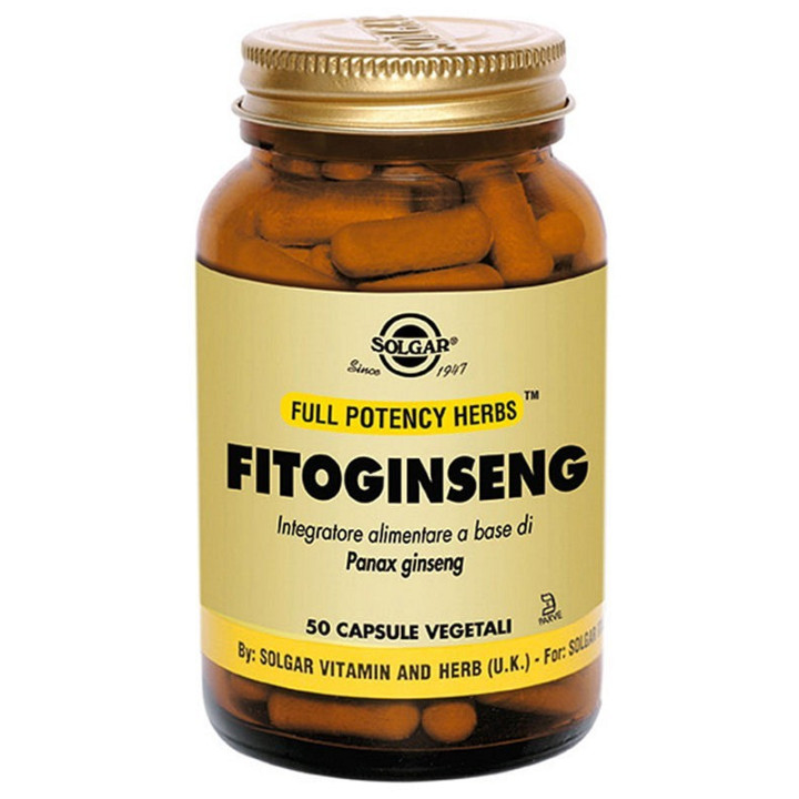 Solgar Fitoginseng 50 vegetariánskych kapsúl