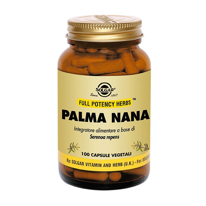 Solgar Palma Nana 100 vegetarijanskih kapsula