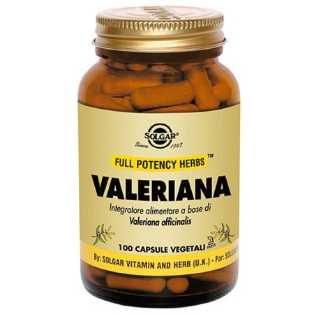 Solgar valeriana 100 capsule vegetali