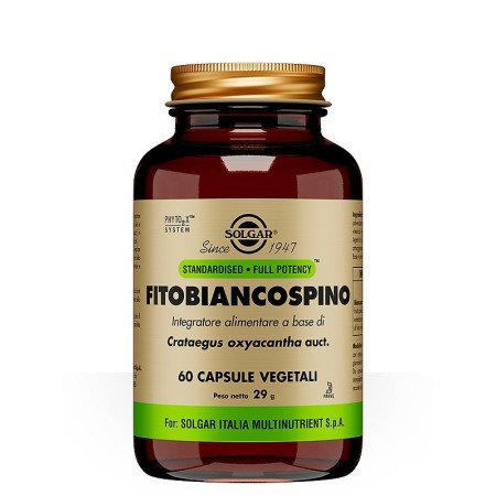 Solgar phytobiancospine 60 capsule vegetariene