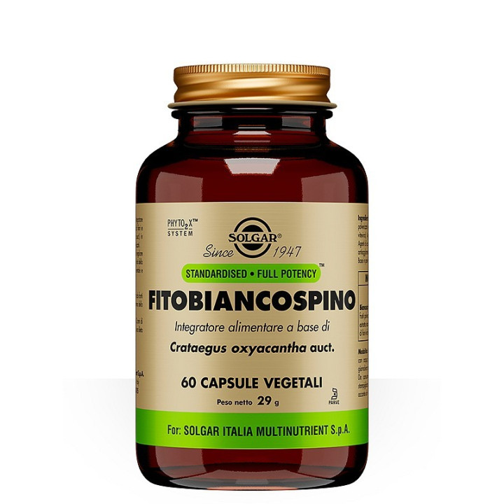 Solgar FITOBIANCOSPINO 60 capsule vegetali
