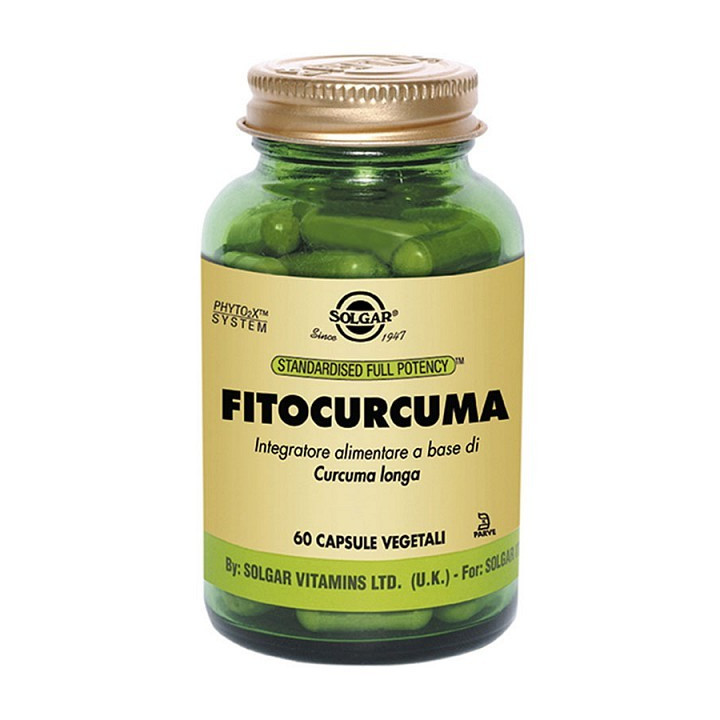 Solgar Fitocurcuma 60 vegetariánskych kapsúl
