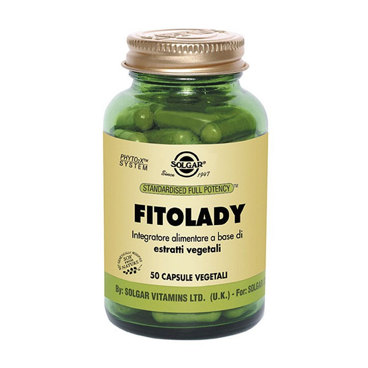 Solgar Fitolady 50 vegetariske kapsler