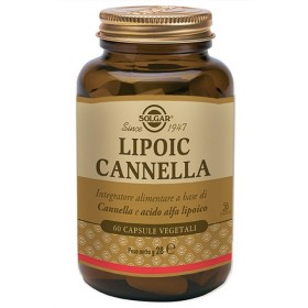 Solgar lipoic cinnamon 60 vegetarian capsules