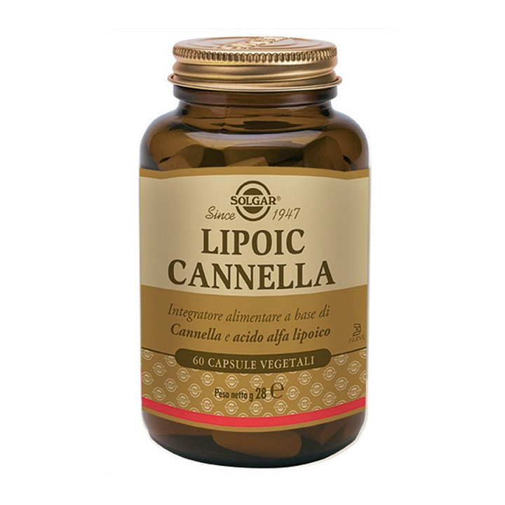 Solgar Lipoic Cinnamon 60 vegetarische Kapseln