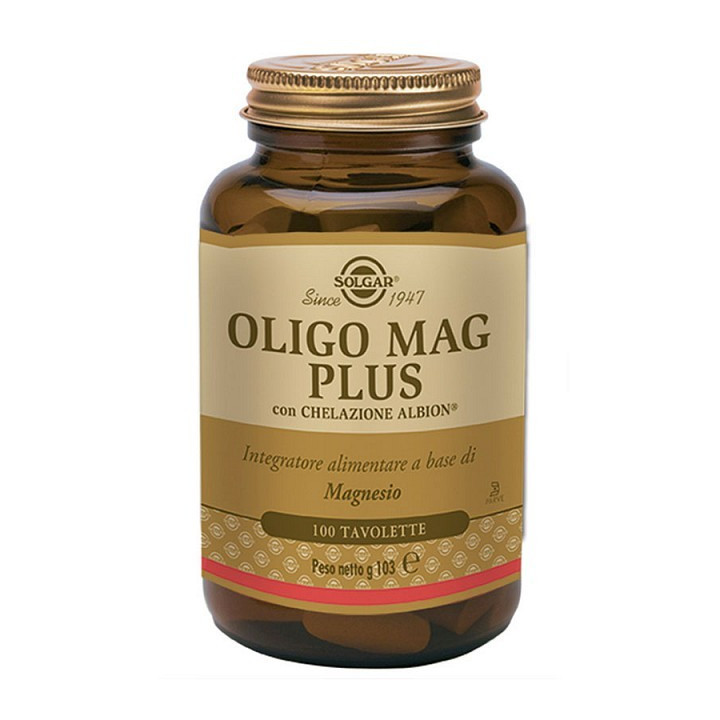 Solgar Oligo Mag Plus 100 comprimés