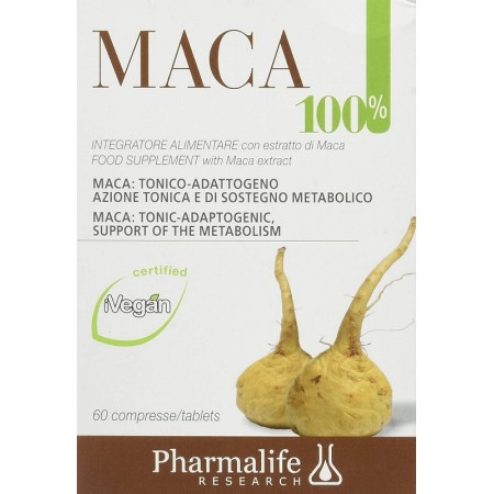 Maca 100% tabletten - tonic, adaptogeen