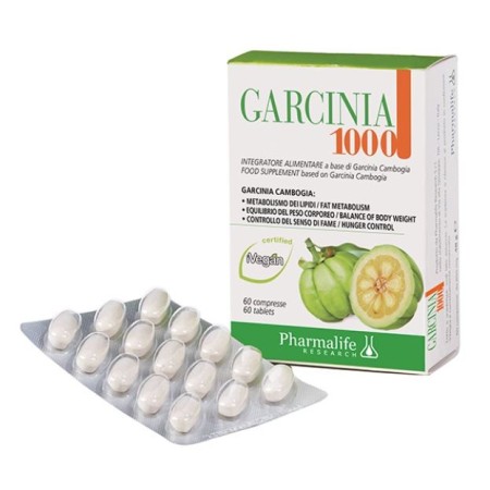 Garcinia 1000 concentrado - recuperar el equilibrio del peso corporal - 60 comprimidos
