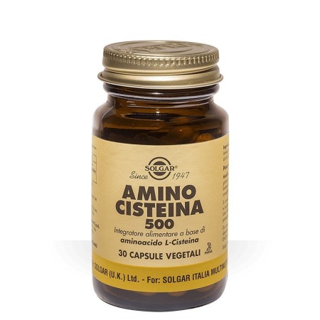 Solgar amino cisteina 500 30 vegetarijanskih kapsul