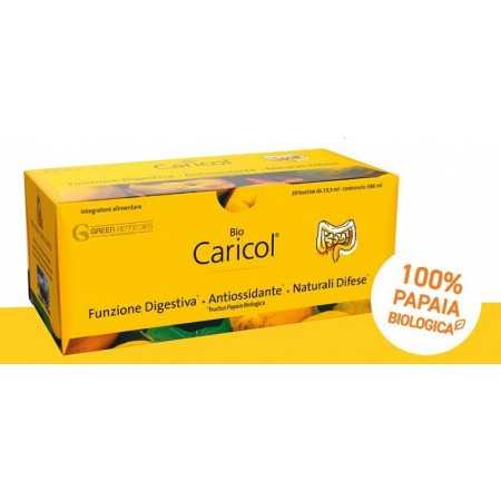 Bio Caricol zrela organska papaja brez GSO - 20 vrečk