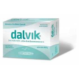 DALVIK - Neupharma Alimento para usos médicos especiales - 60 cápsulas (DHA puro)
