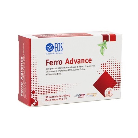 Eos ferro advance 30 cápsulas