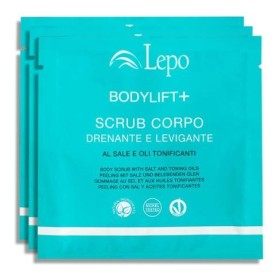 Bodylift + lepo vyhlazující drenážní tělový peeling se solí a tónovacími oleji konf. ze 3 ošetření