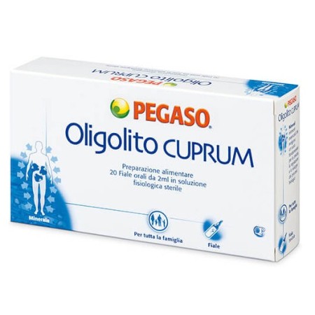 Oligolito cuprum - 20 lahviček k pití 2 ml