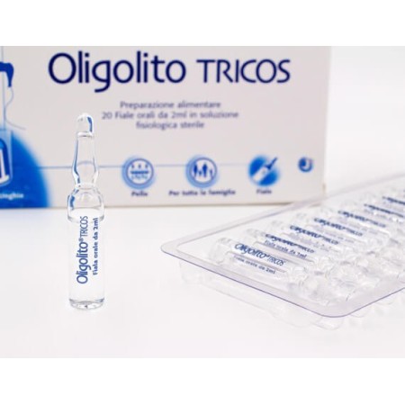 Oligolito tricos - 20 fiolek do picia 2 ml