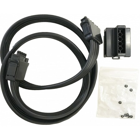 Conector em t com tubo para dois tratamentos simultâneos em pressoterapia prpt1002