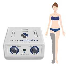 Pressothérapie médicale pressoMedical 1.0 pour usage professionnel et domestique avec 1 legging