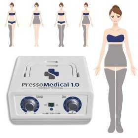 Pressothérapie médicale atediMedical 1.0 pour usage professionnel et domestique avec 2 leggings et kit Slim Body