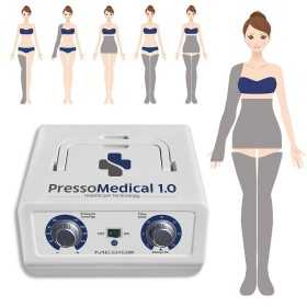 Orvosi nyomásterápia ediMedical 1.0 professzionális és otthoni használatra 2 leggingssel, Slim Body készlettel és 1 karkötővel