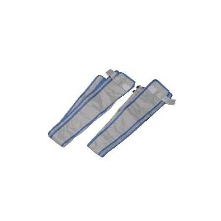 Leg extensors with large circumference for right and left leg (2 pcs.)