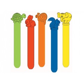 Plastic pediatric tongue depressors - pack of 50 pcs.