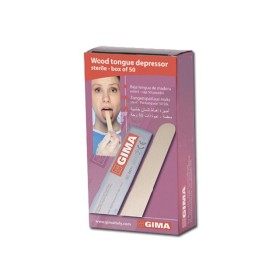 Sterile wooden tongue depressors - pack. 50 pcs.