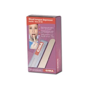 Sterile Wooden Tongue Depressors - 40 Boxes of 50 - Pack 2000 pcs.