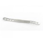 Bruenings tongue depressor - stainless steel, windowed