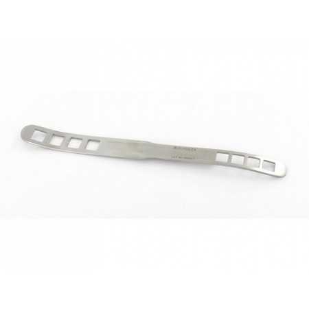 Depresor de lengua Bruenings - Inox, con ventana