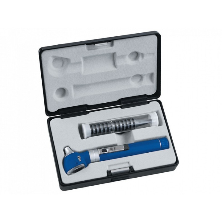 Otoscop cu fibră optică Sigma - LED - albastru