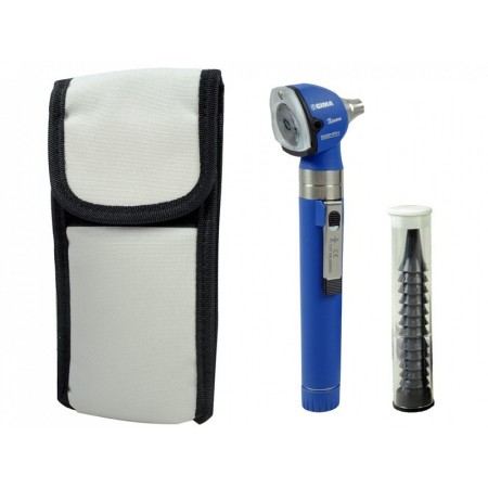 Fo sigma otoscope-2.5v-xenon/halogen-in sachet - blue
