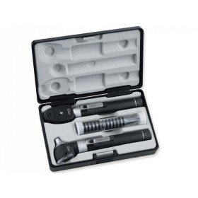 OTO-OPHTHALMOSCOPE SIGMA LED with 2 refillable handles, in hard case