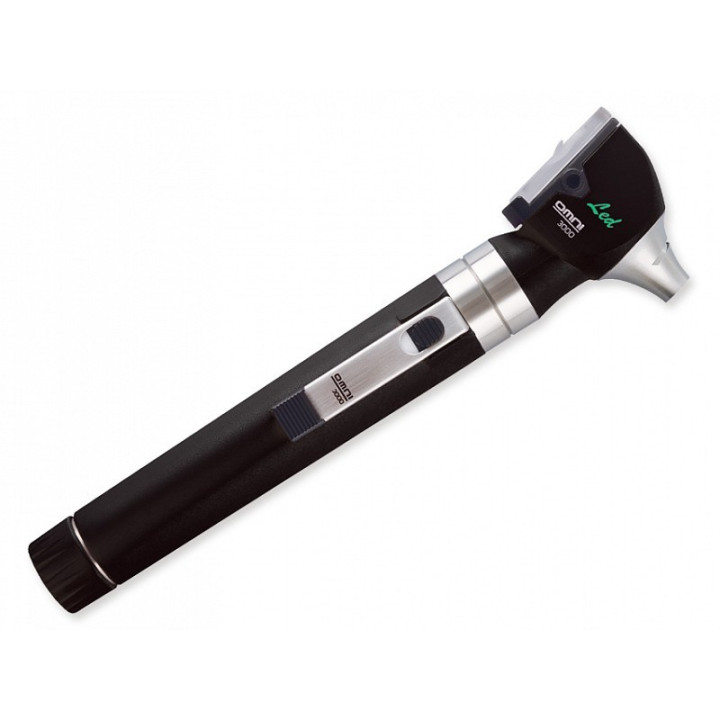 Sigma C LED-otoskop - sort - i blød taske