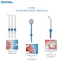 Anteajet water flosser with 10 settings