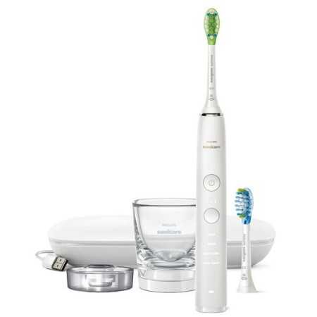 Sonicare Diamond Clean 9000 White - Sonický elektrický zubní kartáček s aplikací - HX9913 / 03