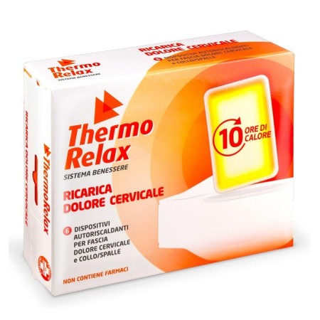 Thermorelax zervixschmerz-nachfüllpackungen für halswirbelsäulen und nacken/schultern