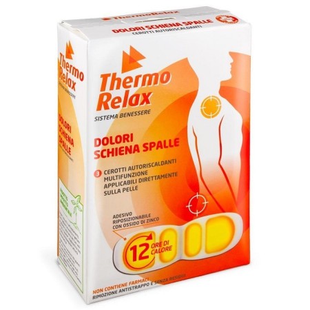 Thermorelax patches rÜcken- und schulterschmerzen - 3 stÜck
