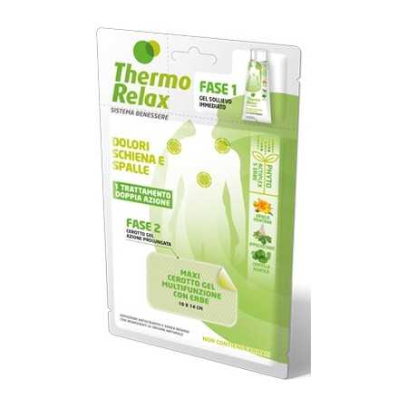 Thermorelax Fito Gel per Dolori Schiena e Spalle