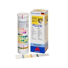 Veterinarski trakovi za urin - 11 parametrov - pakiranje 100 kosov.