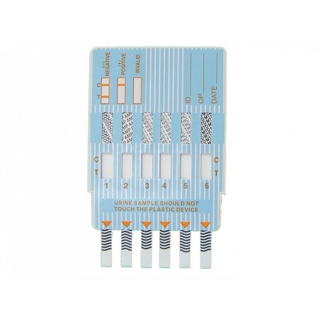 Multitest 6 zdravila - urin panel - pak. 25 kos.