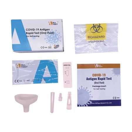 Toate testele Testul rapid cu tampon salivar pentru uz casnic pentru Covid-19