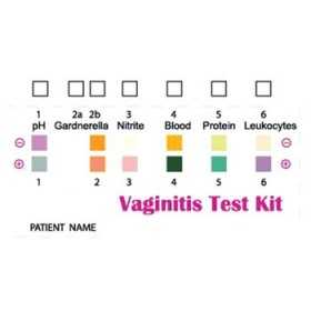 Többszörös vaginitis teszt