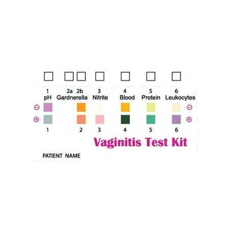 Multiple vaginitis test