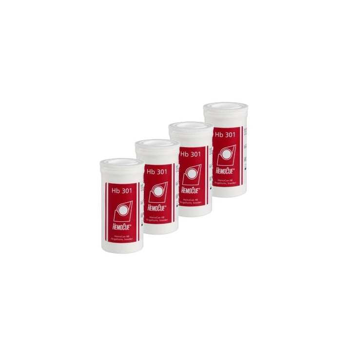 MICROCUVETTES FOR HEMOCUE HB301 PHOTOMETER - 200 PIECES